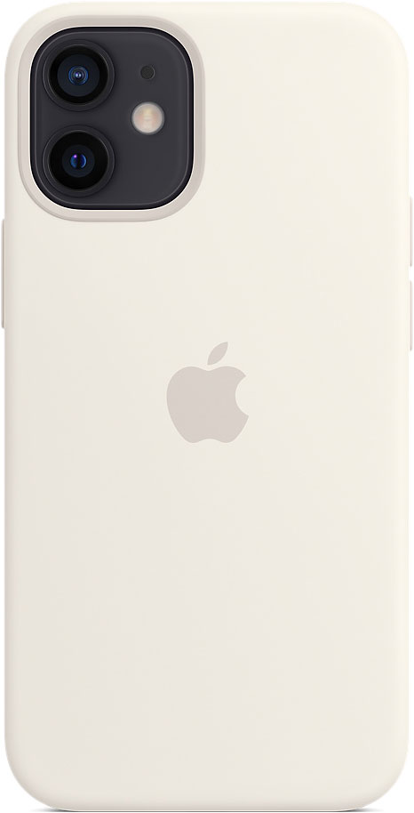 Чехол Silicone Case для iPhone 12 mini белый